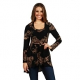 24/7 Comfort Apparel Angelina Tunic Top