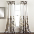 Lush Decor Clara Room Darkening Window Curtain Panel Pair