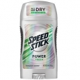 Speed Stick by Mennen Power Antiperspirant & Deodorant Solid, Fresh, 3 oz