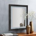 Appalachian Robin Egg Framed Beveled Wall Mirror