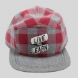 Boys' Camper Flannel Cap - Cat & Jack Red