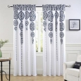 DriftAway Taylor Moroccan Room Darkening Window Curtains, 2 Panels