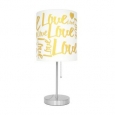 Gold Love Stick Lamp