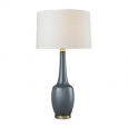 Dimond Modern Vase Ceramic Navy Blue Table Lamp (As Is Item)