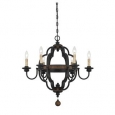 Savoy House Kelsey Durango Finish 6-light Chandelier