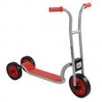 Smooth Rider 3-Wheel Scooter - Red/Silver