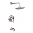 Single Handle Pressure Balanced Tub and Rain Shower