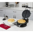 Kalorik Black and Stainless Steel Belgian Waffle Maker with Detachable Plates