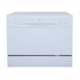 SPT 6 Place Setting White Countertop Dishwasher