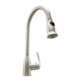 Cosmo COS-KF776SS Brushed Nickel Brass Pull-down Kitchen Faucet