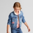 Girls' Star Wars Forces Of Destiny Jacket - Denim Blue M