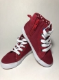 Cat & Jack Toddler Boy’s Hardy Mid Top Canvas Sneakers Red Size 8
