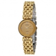 Rado Women's 'Florence' Gold Plated Gold Dial Swiss Quartz Watch