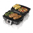 Hamilton Beach Black 110 Sq in Removable Grid Indoor Grill