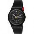 Swatch Men's Yokorace SUOB724 Black Silicone Swiss Quartz Fashion Watch