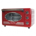 Nostalgia RTOV220RETRORED Retro Series 6-slice Convection Toaster Oven