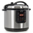 Della 10-in-1 Multi-Function Electric Pressure Cooker Stainless Steel, Programmable 10-QT
