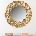 Safavieh Jocelyn Layered Coin Gold 26-inch Mirror