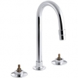 Kohler K-7313-K Triton Widespread Bathroom Faucet - Without Drain Assembly or Handles