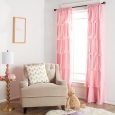 Lush Decor Nerina Ruffled Curtain Panel - 54 x 84