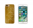End Scene Iphone 8 Plus/7 Plus/6s Plus/6 Plus Case - Gold Deco Geo Lines
