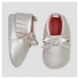 Baby Girls' Moccasin with Bow - Just One You Made by Carter's Gray 2