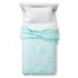 Birds Scalloped Edge Quilt Mint Green (twin) - Pillowfort