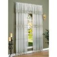 Annamaria Macrame 4-piece 84 in. Panel & Valance Set - 54 x 84 (As Is Item)