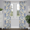 Journee Home 'Theo' 84 in Grommet Top Printed Curtain Panel (As Is Item)