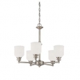 Melrose Satin Nickel 5-light Chandelier