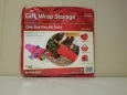 Simple Living Solutions Quick Draw Gift Wrap Storage Bag Red One Size Fits All
