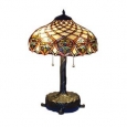 Tiffany-style Baroque Table Lamp
