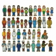 Wooden Village People (42 Pieces)