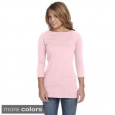 Bella Women's 'Gwen' Half Sleeve Boatneck T-shirt