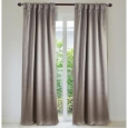 Manchester Blackout Rod Pocket Window Curtain Panels, Set of 2, 84