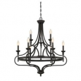 Savoy House Shields English Bronze 9-light Chandelier