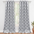 DriftAway Julianna Room Darkening Window Curtains, 2 Panels