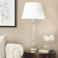 Stately Crystal Table Lamp