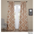 Moroccan-style Thermal Insulated Blackout Curtain Panel Pair