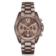 Michael Kors Women's MK6247 'Bradshaw' Chronograph Brown Stainless Steel Watch