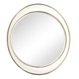 Allan Andrews Ellipse White Gold Mirror