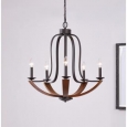 Design Craft Rocky 5 Light Chandelier