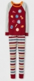 Boy's Cat & Jack Long Sleeve Sports Pajama Set Size 6 Sleepwear (1411)