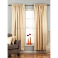 Golden Rod Pocket 90% blackout Curtain / Drape / Panel - Piece