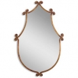 Uttermost Ablenay Gold Burnished Framed Mirror