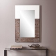 Holly and Martin Wagars Burnt Oak/ White Mirror