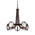 Byrne English Bronze 5-light Chandelier