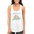 Sorry I'm Late I Saw A Unicorn Tank Top Women's White Tanks                          Back To School Tee