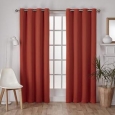 ATI Home Sateen Twill Weave Insulated Blackout Window Curtain Panel Pair