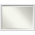 Wall Mirror Oversize Large, Blanco White 44 x 34-inch